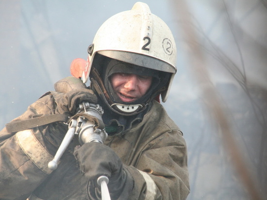 Пожарные ликвидировали возгорание под Новосибирском