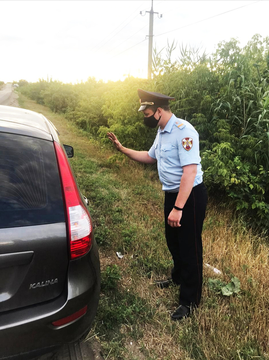 В Воронежской области сотрудник вневедомственной охраны оказал помощь автоледи