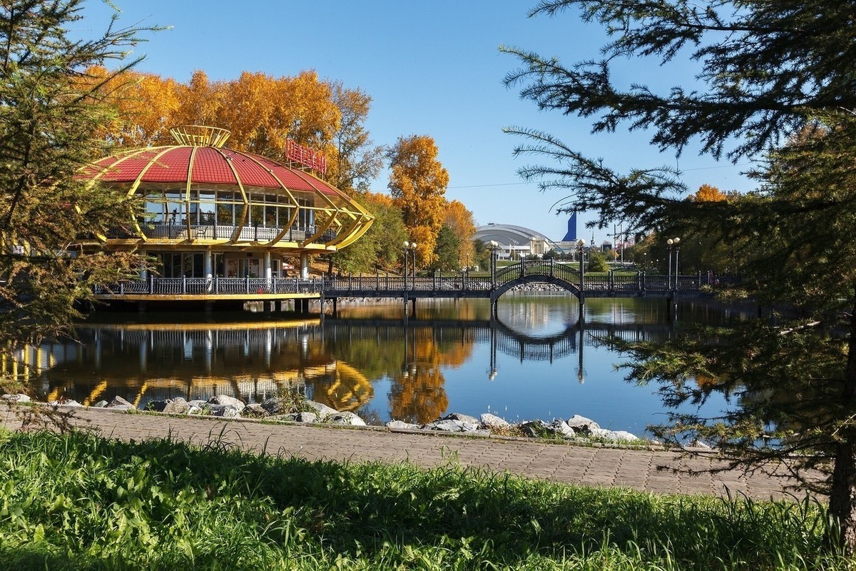 Городские пруды хабаровск фото