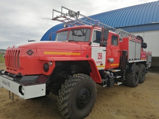 В посёлке Маркова открылась новая пожарная часть