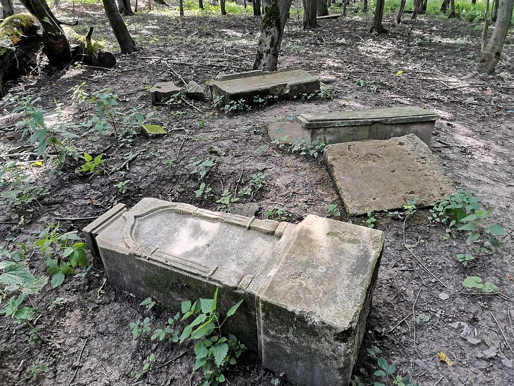 Под Тулой волонтеры со всей России приводят в порядок заброшенное кладбище