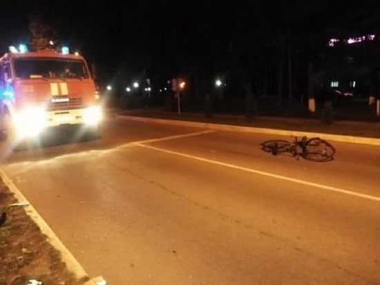 В Калужской области мотоциклист сбил велосипедиста