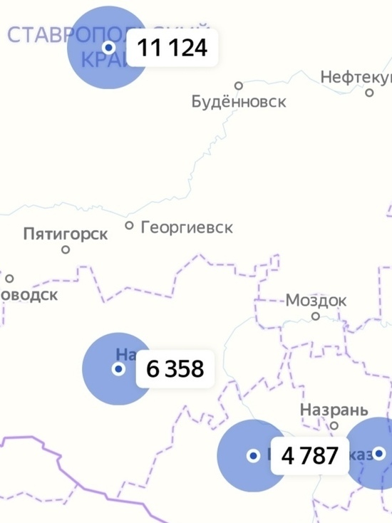 Число инфицированных COVID-19 на Северном Кавказе превысило 44 тысячи