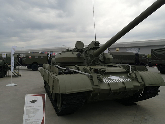 Омские танки показали в Москве
