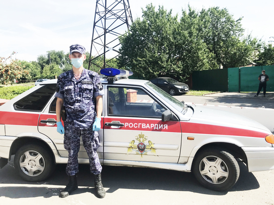 В Воронеже сотрудники Росгвардии «по горячим следам» задержали подозреваемого в грабеже