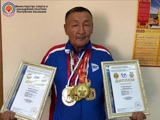 Калмыцкий гиревик стал чемпионом мира