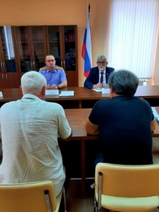 Замруководителя следственного управления и бизнес-омбудсмен в Тамбовской области провели прием граждан