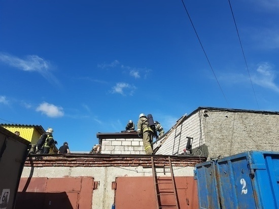 В субботу на Краснинском шоссе в Смоленске ликвидирован пожар