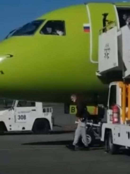 «Откуда гидравлика капает»: пассажир обмочил шасси самолета в Новосибирске