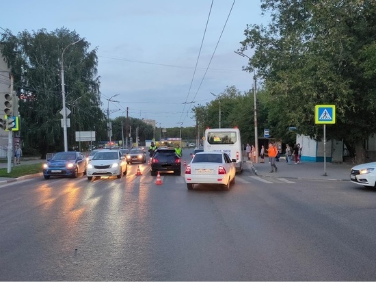 В Рязани на переходе сбили девятилетнего мальчика