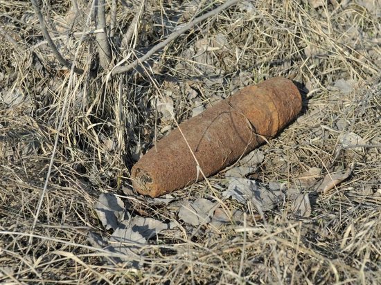 Под Серпуховом нашли артиллерийский снаряд
