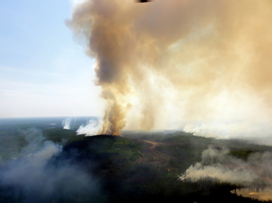 В Якутии число лесных пожаров сократилось до 39