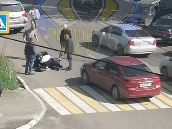 Школьника сбили в центре Читы, ребенок травмирован