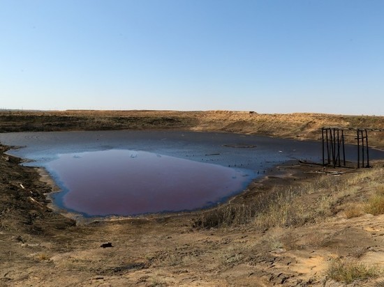 Нефтяные ямы в Астраханской области начнут ликвидировать уже в этом году
