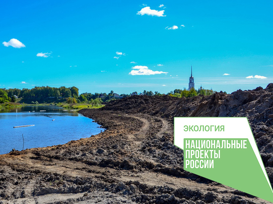 В Шуе заканчивается расчистка устья Тезы