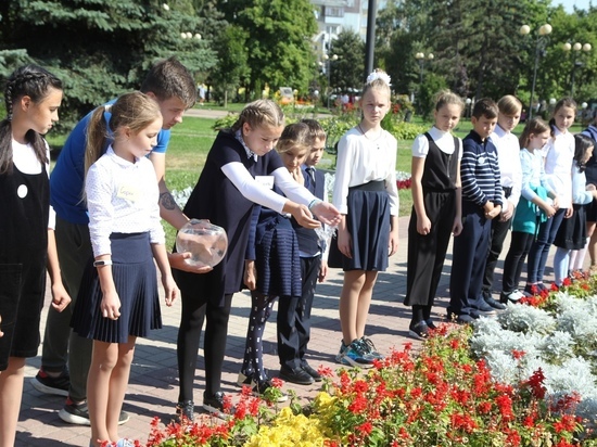Калужские школьники почтили память погибших в Беслане