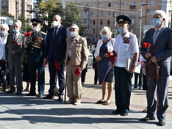 Греков принял участие в акции по случаю окончанию Второй мировой войны