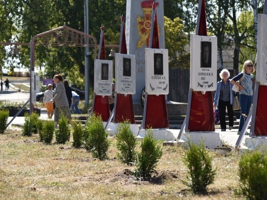 В Спасске открыли мемориал погибшим в Великой Отечественной войны