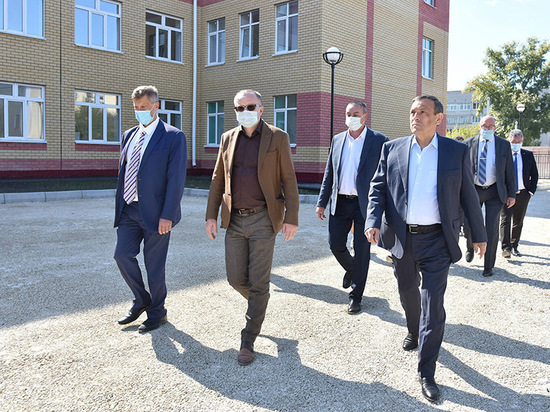 В Волжске завершается строительство нового учебного корпуса школы