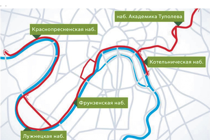 Карта перекрытия движения в москве 7 мая - 80 фото