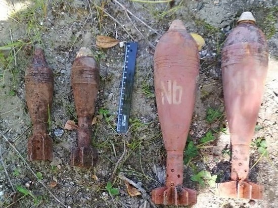Четыре мины времён ВОв найдены в Мурманске