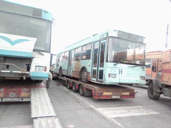 Новосибирцы шокированы ржавыми троллейбусами из Твери