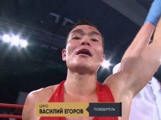 Якутский боксер Василий Егоров выиграл все поединки на Кубке России