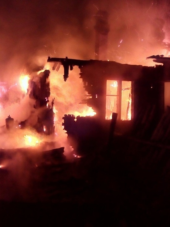 Ночью в Ивановской области сгорел садовый домик - есть пострадавшие
