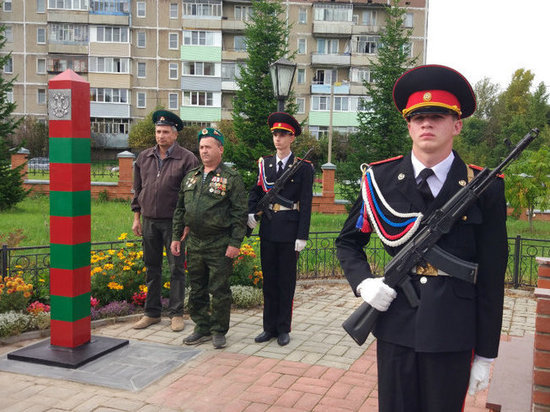 В костромском Волгореченске открыт памятный знак пограничникам