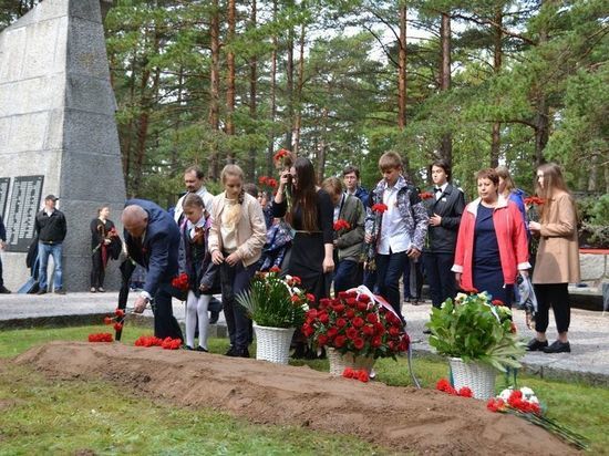 В финском Ханко захоронили останки советских солдат