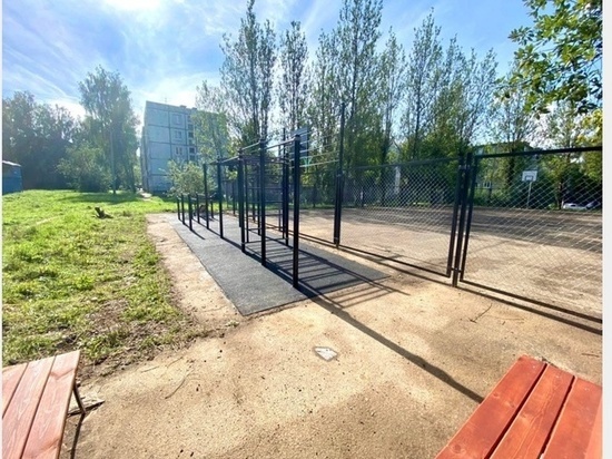 В Смоленске появилась новая спортивная площадка