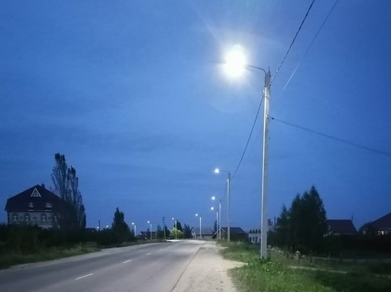 В Козьмодемьянске обновляются уличные фонари
