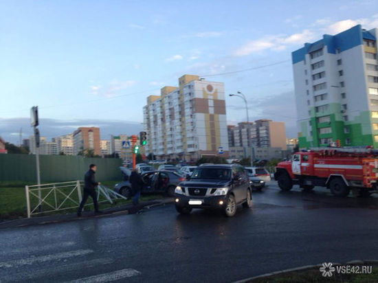 ДТП с участием ребенка произошло возле областного ГИБДД