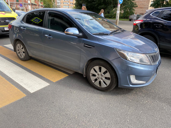 В центре Рязани сбили женщину и четырехлетнюю девочку