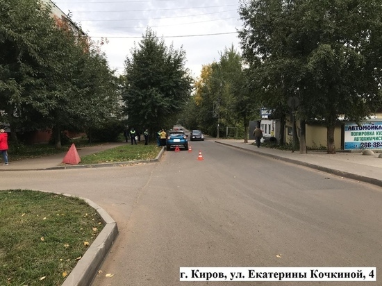 В Кирове водитель "Рено" сбила 4-летнего ребенка