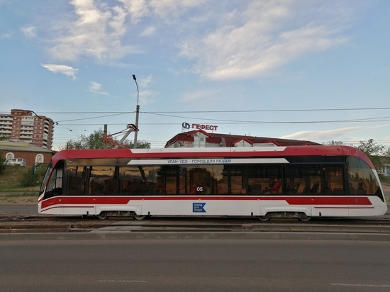 В Улан-Удэ произошло два инцидента с трамваями
