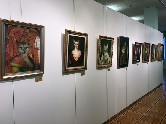 В Йошкар-Оле начала работу выставка Никаса Сафронова