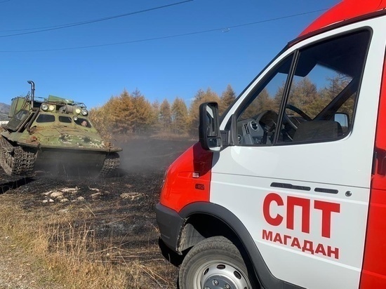 Салюты стали причиной крупного пожара на Колыме: его тушат третий день