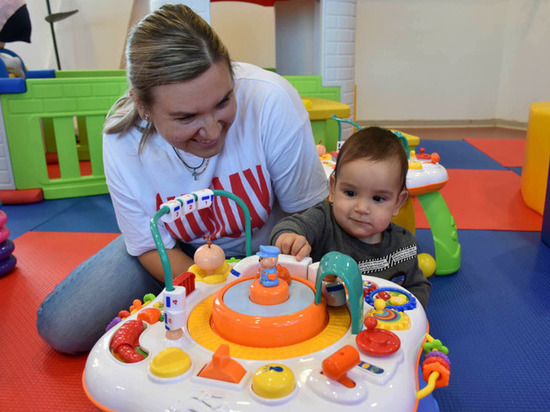 В Губкинском открылся центр для развития детей от 1 до 3 лет