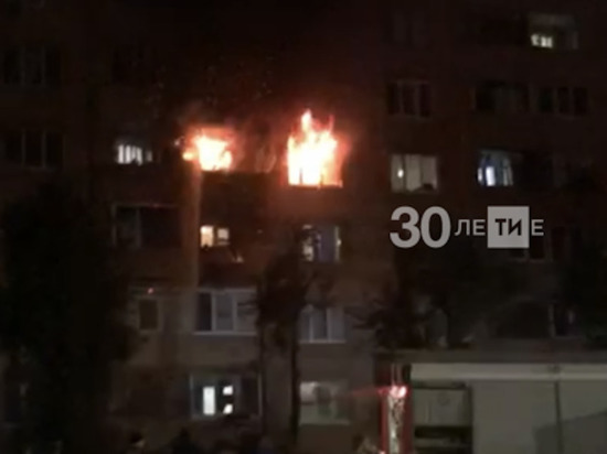 В Нижнекамске на пожаре погиб мужчина