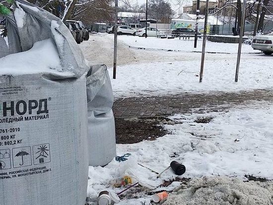 Красноярские депутаты порекомендовали запретить реагент «Бионорд» для посыпки скользких дорог