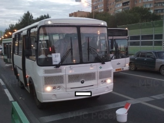 В Калуге столкнулись два пассажирских автобуса