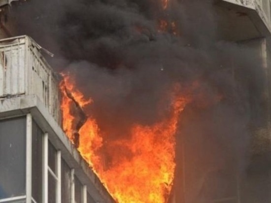 В Ростовской области пожилой мужчина пострадал при пожаре в квартире