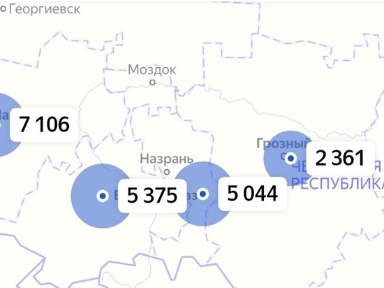 Число жертв COVID-19 на Северном Кавказе превысило 1,1 тысячу человек