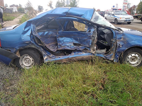В ДТП в Удмуртии погиб водитель иномарки Рено
