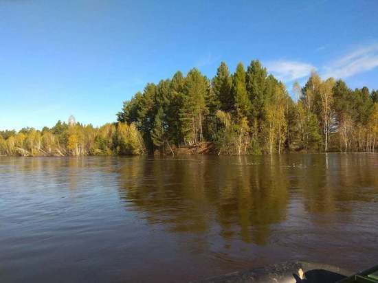 На реках Иркутской области продолжился рост уровня воды