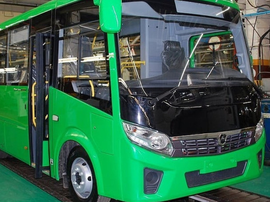 17 новых автобусов выйдут на улицы Пскова до конца года