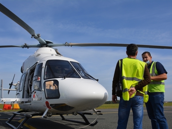 Санитарный вертолет в Марий Эл работает ежедневно и круглосуточно