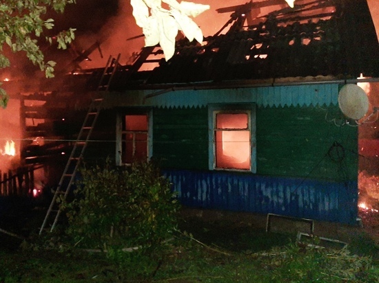 В Сафонов в пожаре погиб 60-летний мужчина