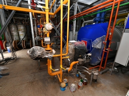 В поселке Марциальные воды модернизируют систему отопления